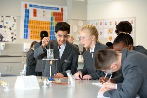 Oakmoor school science lesson